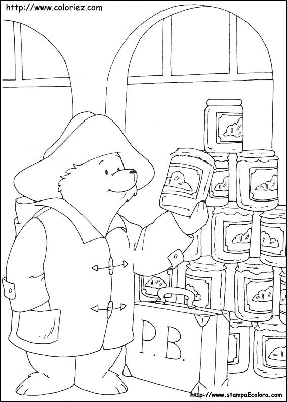 Disegni Orso Paddington